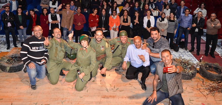 Vendredi 06 Avril 2018 : Pi&egrave;ce de th&eacute;&acirc;tre "قنبولة" organis&eacute;e par le club de solidarit&eacute;
