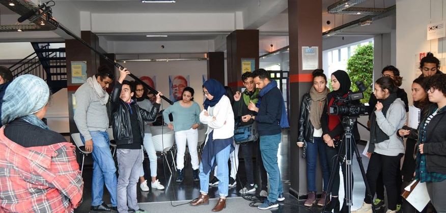 Atelier cin&eacute;matographique &agrave; l'ESAV