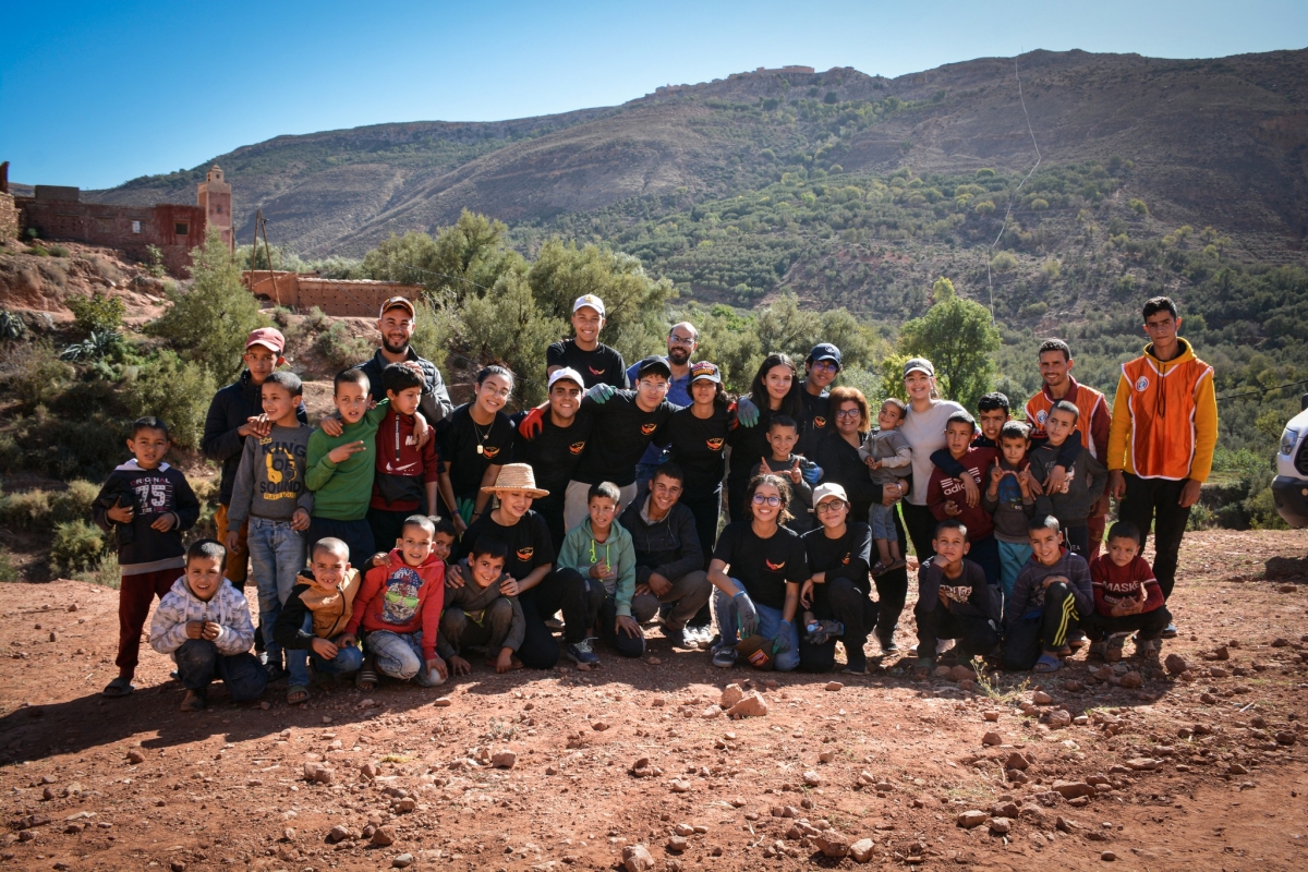 R&eacute;am&eacute;nagement  de l'&eacute;cole "Agdou rkik"