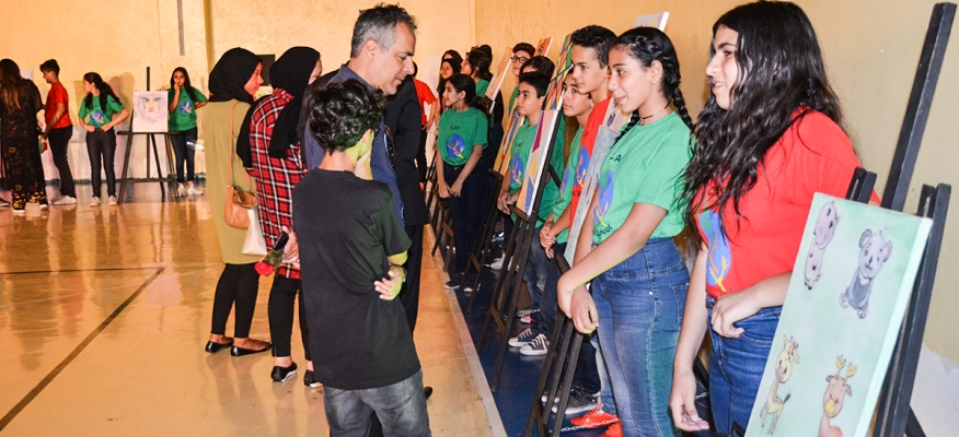 Le vernissage annuel du Club d'Arts Plastiques